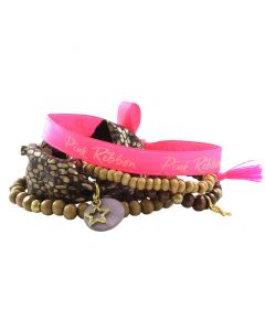Pink Ribbon armband 2016