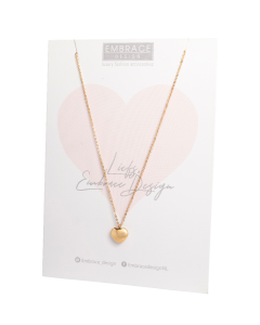Pink Ribbon -  ketting Jeannette Embrace Design