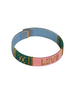 PSCALLME armband Love Bangles Roze