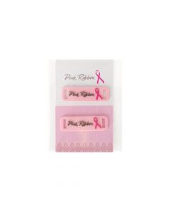 Pink Ribbon Shoe Lace Charm