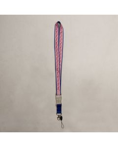 Pink Ribbon Sleutelhanger lange koord
