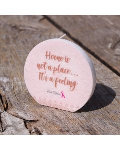 Pink Ribbon Kaars